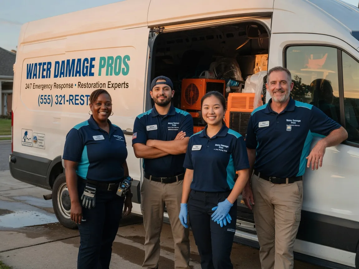 Water Damage Restoration company in Huffman, TX