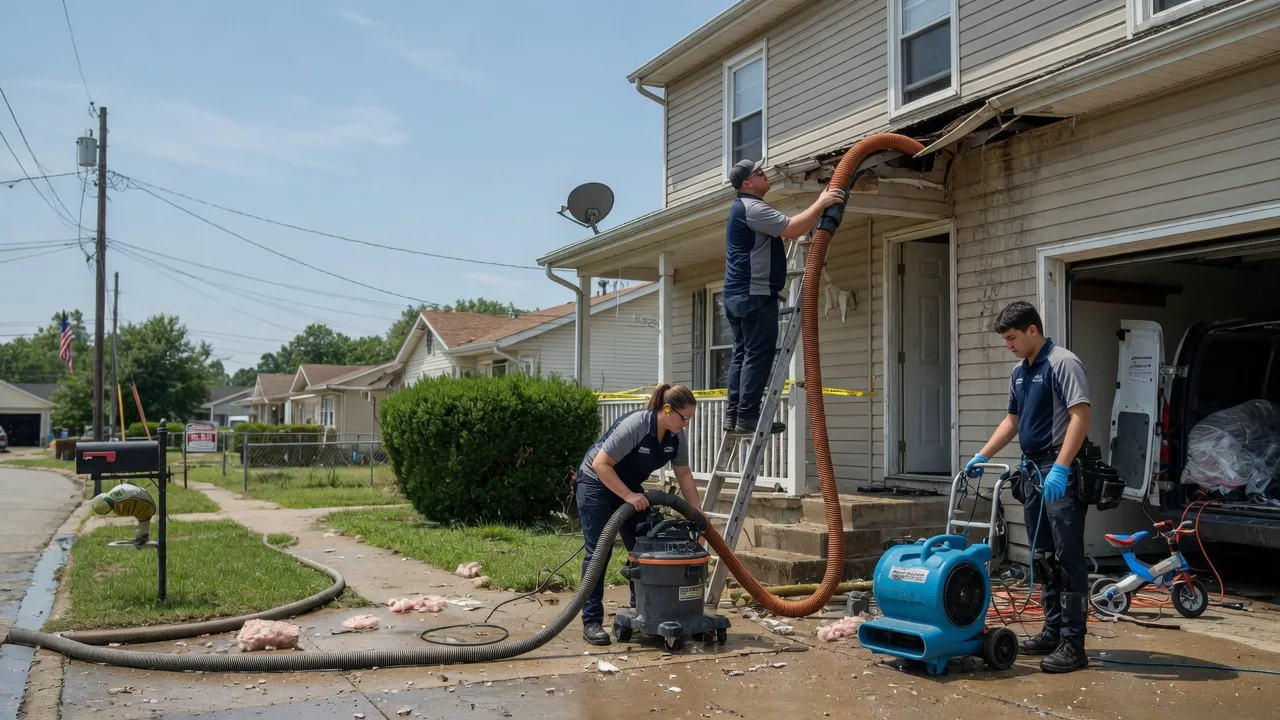 Water Damage Restoration in Huffman, TX near me